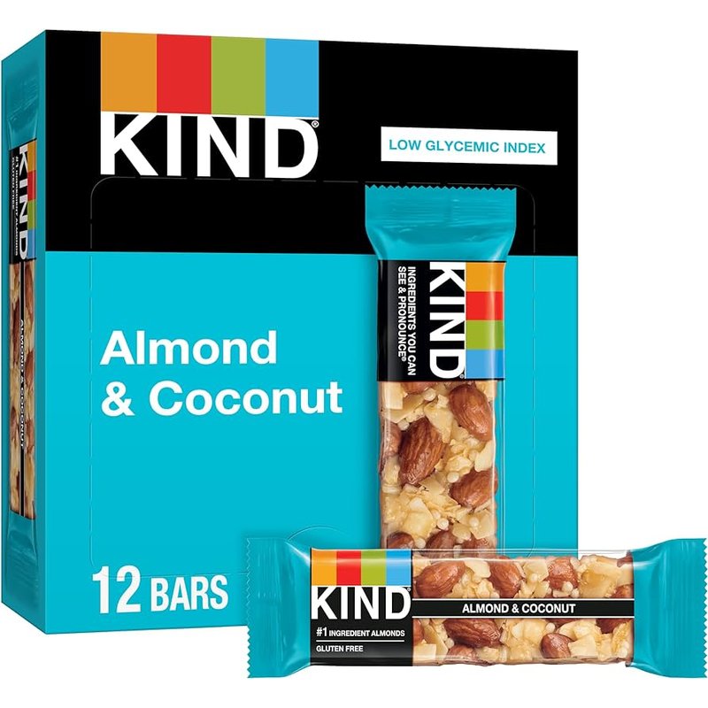 KIND Almond & Coconut Bars 1.4 Oz, 12 Count wholesale candy/snack retail distribution
