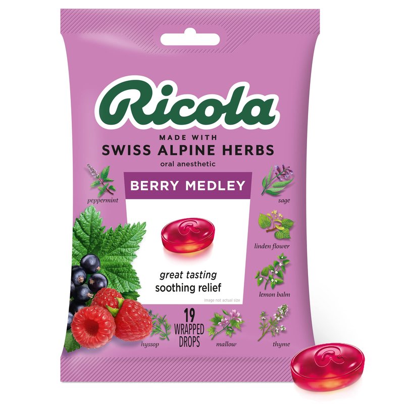 Ricola Berry Medley Drops 19 Drops wholesale health&beauty retail distribution