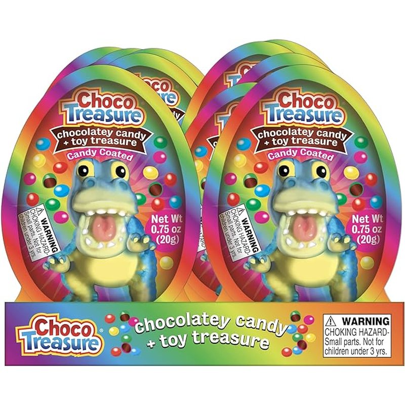 Choco Treasure Egg 10 Count wholesale candy/snack retail distribution
