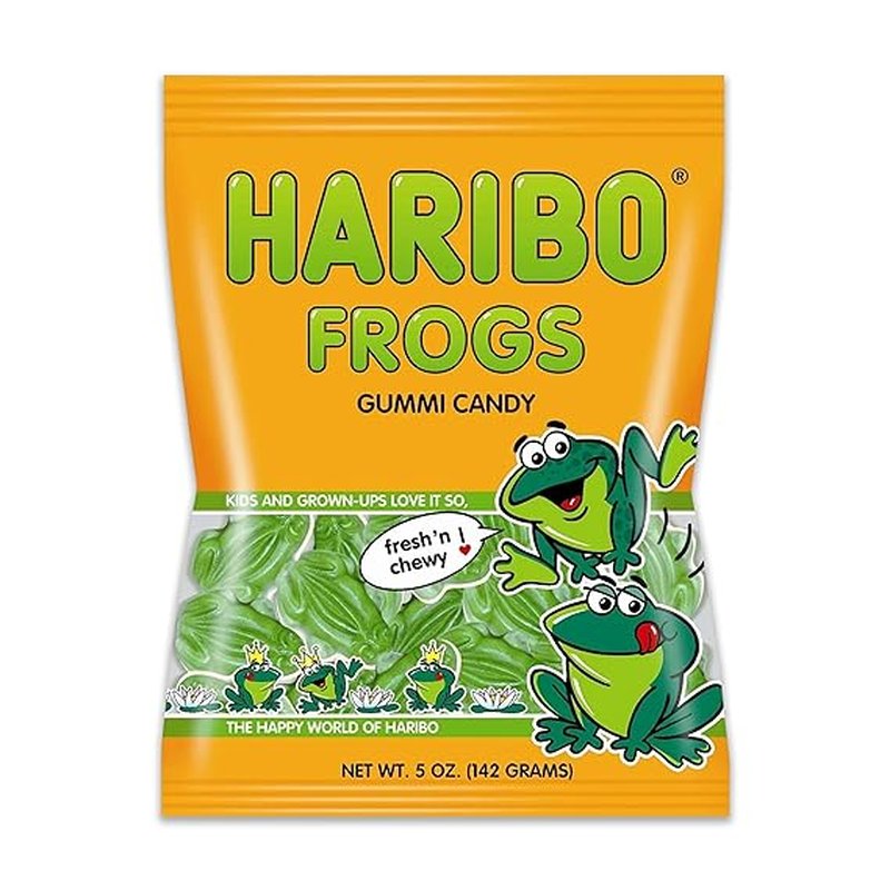 Haribo Frogs 5 oz gummy candy wholesale candy/snack retail distribution