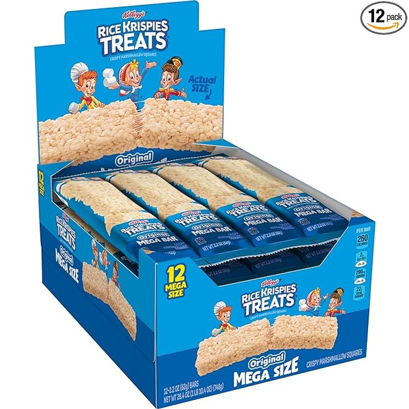 Rice Krispies Treats Marshmallow Snack Bar 2.2oz wholesale candy/snack retail distribution