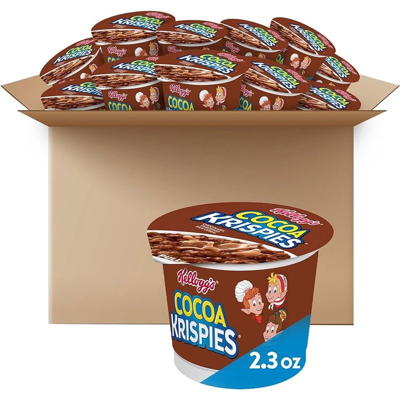 Kellogg's Cocoa Krispies Cereal Cups 1.5 Oz 6 Count wholesale candy/snack retail distribution