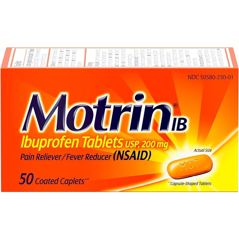 Motrin Ibuprofen Tablets 2-Pack 50 Count wholesale health&beauty retail distribution