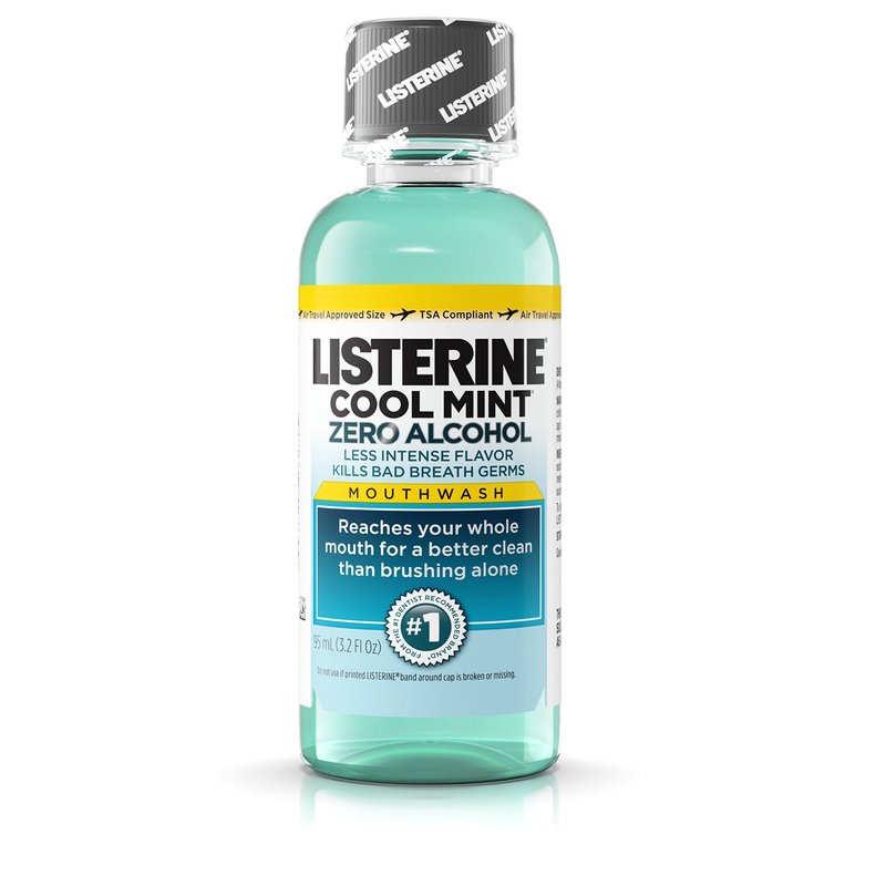 Listerine Zero Coolmint 3.2 Oz mouthwash wholesale health&beauty retail distribution