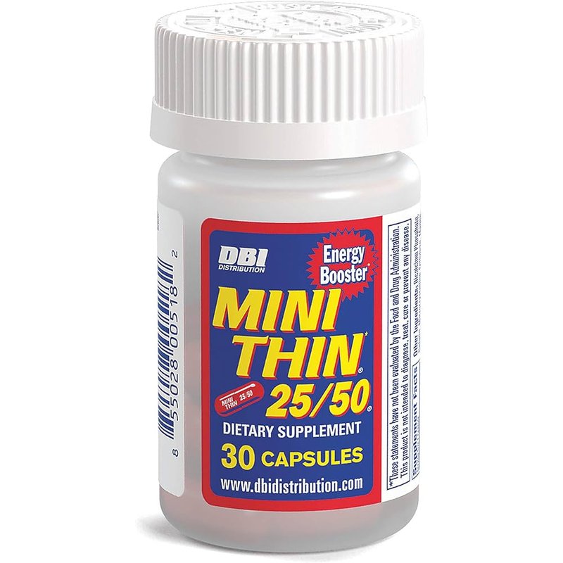 MiniThin 25 mg Ephedrizine / 50 mg Caffeine tablets wholesale health&beauty retail distribution