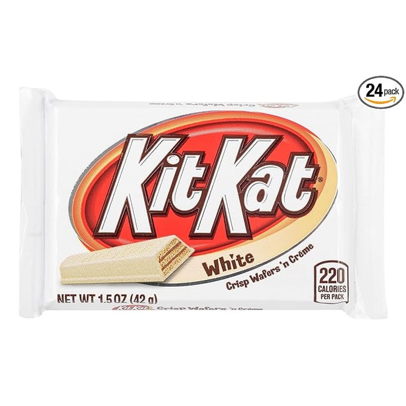 Hershey Kit Kat White Chocolate 24 Count wholesale candy/snack retail distribution