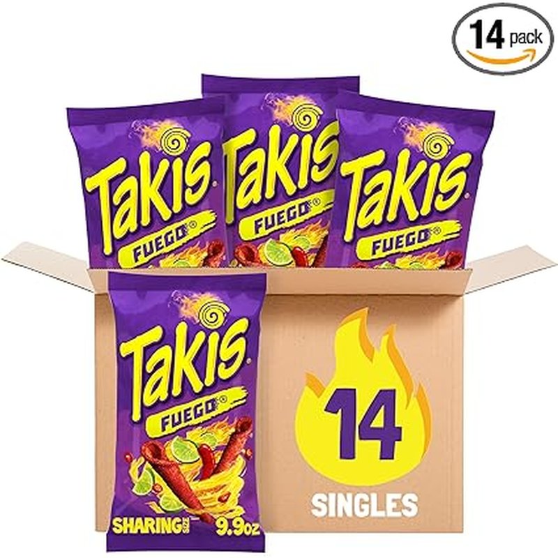 Takis 9.9oz bags wholesale candy/snack retail distribution