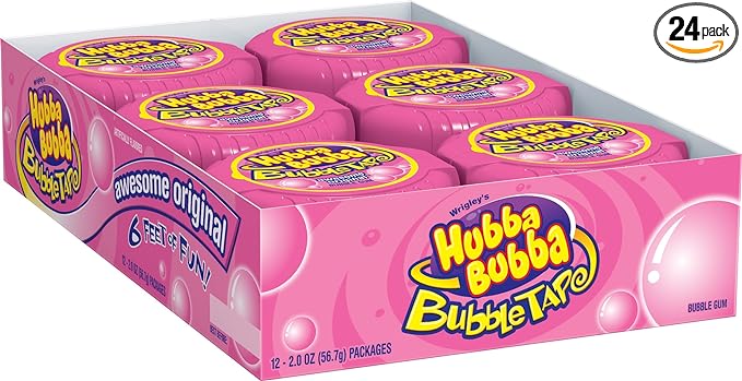 Hubba Bubba Tape 6 Ct Original