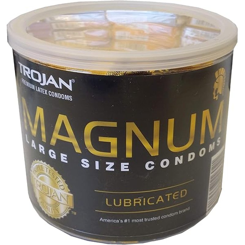 Trojan Condom Magnum 48 Count Jar – Extra Large, Lubricated Condoms for Maximum Comfort and Protection wholesale trojan condom magnum 48 count jar – extra large, lubricated condoms for maximum comfort and protection retail distribution