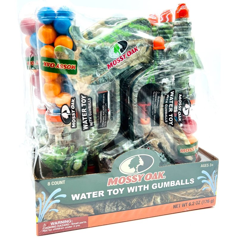 Mossy Oak Water Toy 8 Ct wholesale candy/snack retail distribution