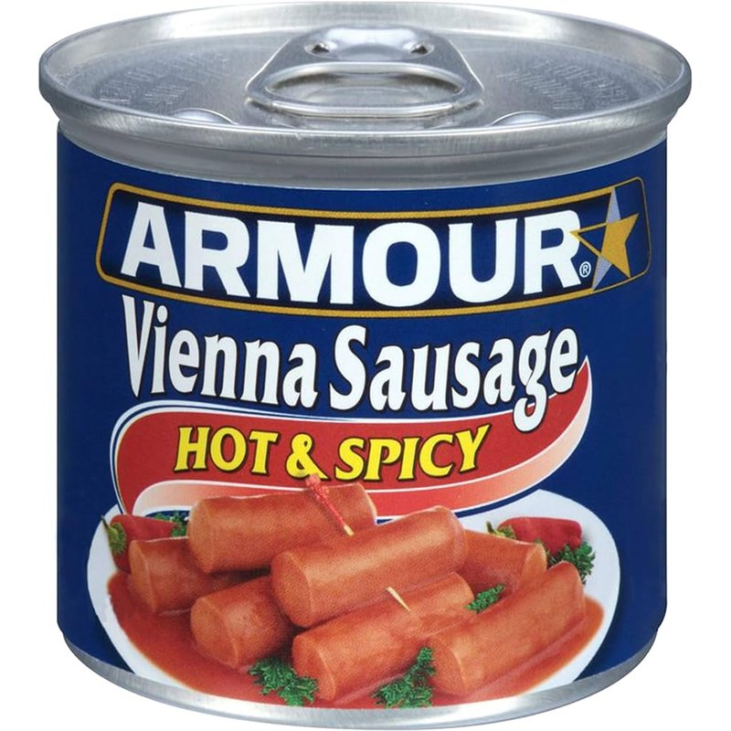 Armour Star Hot & Spicy Vienna Sausage 4.6 oz wholesale grocery retail distribution