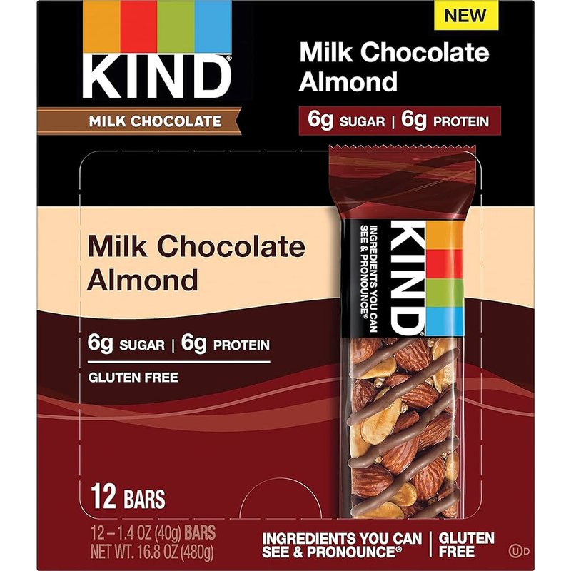 Kind Milk Chocolate Almond 1.4 Oz candy wholesale snack retail distribution
