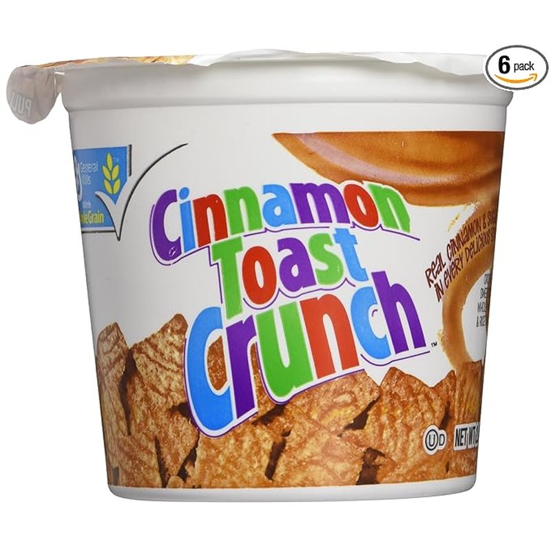GM Cinnamon Toast Crunch Cereal Cup 2.1 Oz wholesale candy/snack retail distribution