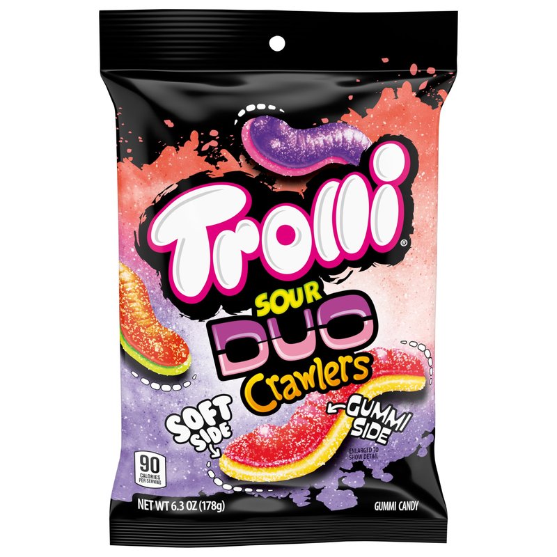 Trolli Sour Brite Crawlers 6.3 Oz Bag wholesale candy/snack retail distribution