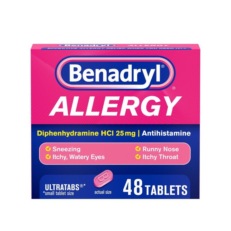 Benadryl Allergy Ultratabs 60 count wholesale health&beauty retail distribution