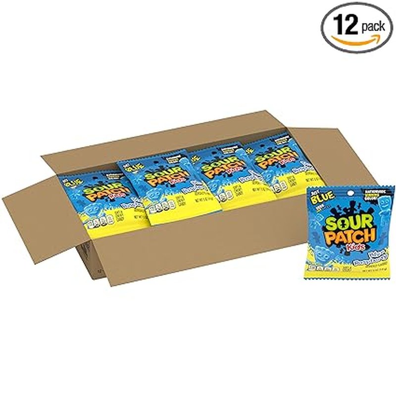 Sour Patch Kids Blue Raspberry Candy 5 Oz Bag wholesale candy/snack retail distribution