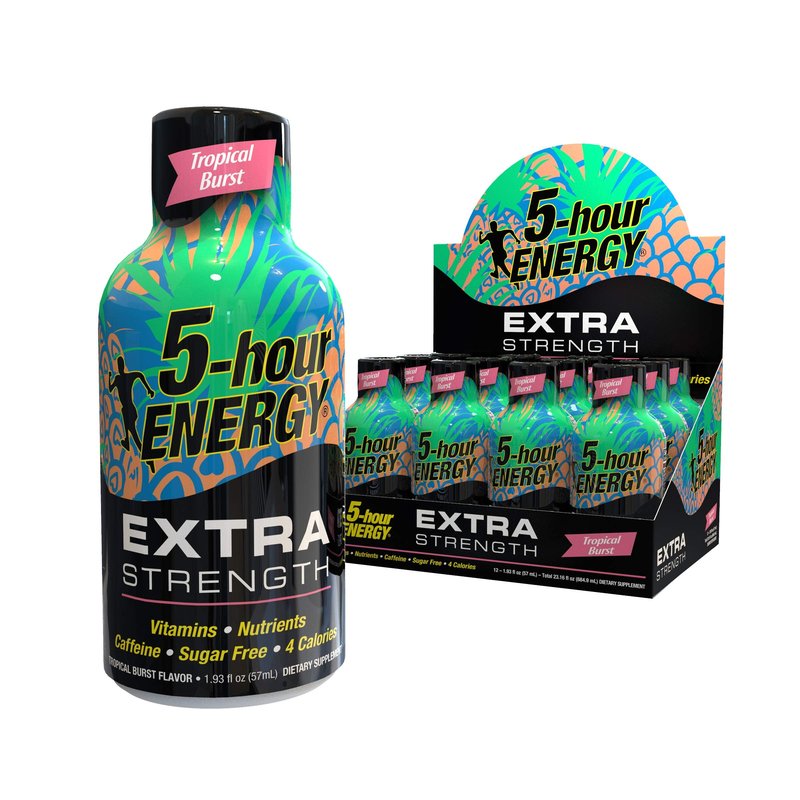 5-hour ENERGY Extra Strength Tropical Burst 1.93 oz wholesale health&beauty retail distribution