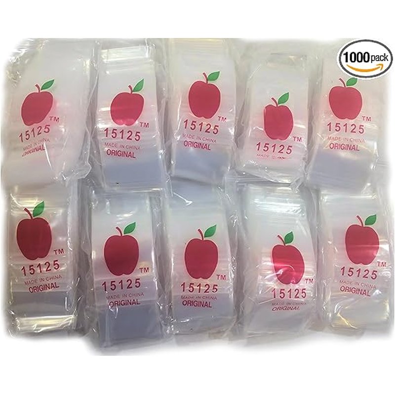 Southland Distribution Apple Jewelry Bag clear plastic durable wholesale apple jewelry bag retail distribution
