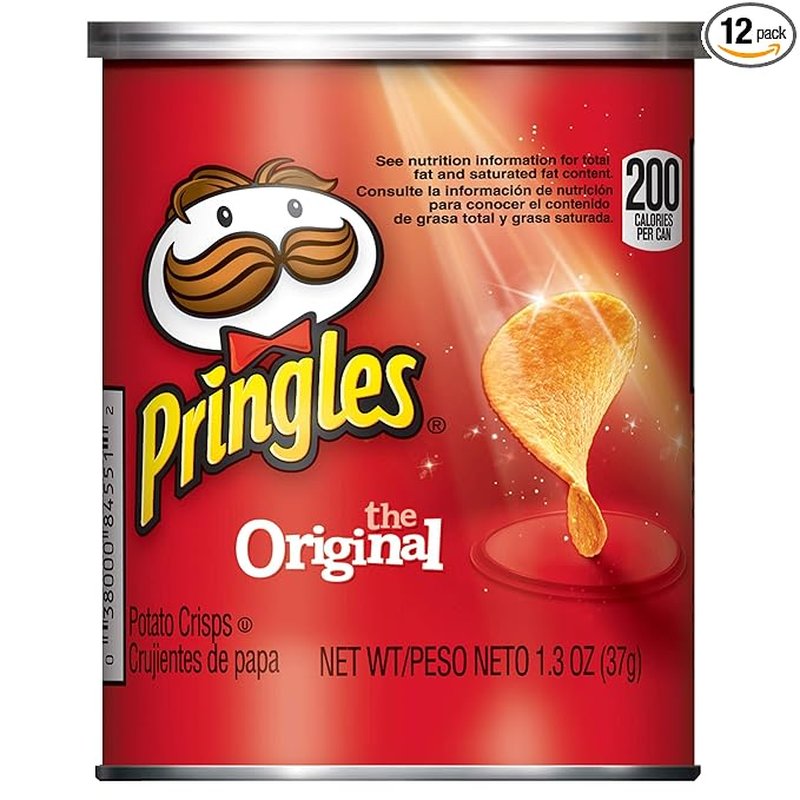 Pringles Grab N’ Go Original Potato Crisps 1.3 oz wholesale candy/snack retail distribution