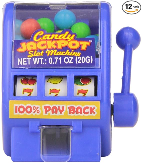 CANDY JACKPOT SLOT MACHINE 12 CT