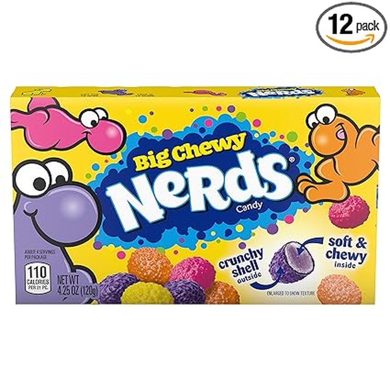 Nerds Big Chewy Candy 4.25 Oz wholesale candy/snack retail distribution