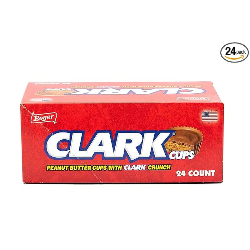Clark Cup Candy Snack 1.5 Oz 24 Count wholesale candy/snack retail distribution