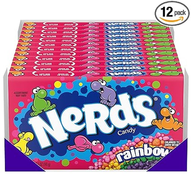 Nerds Rainbow Candy 5 oz assorted flavors wholesale candy/snack retail distribution