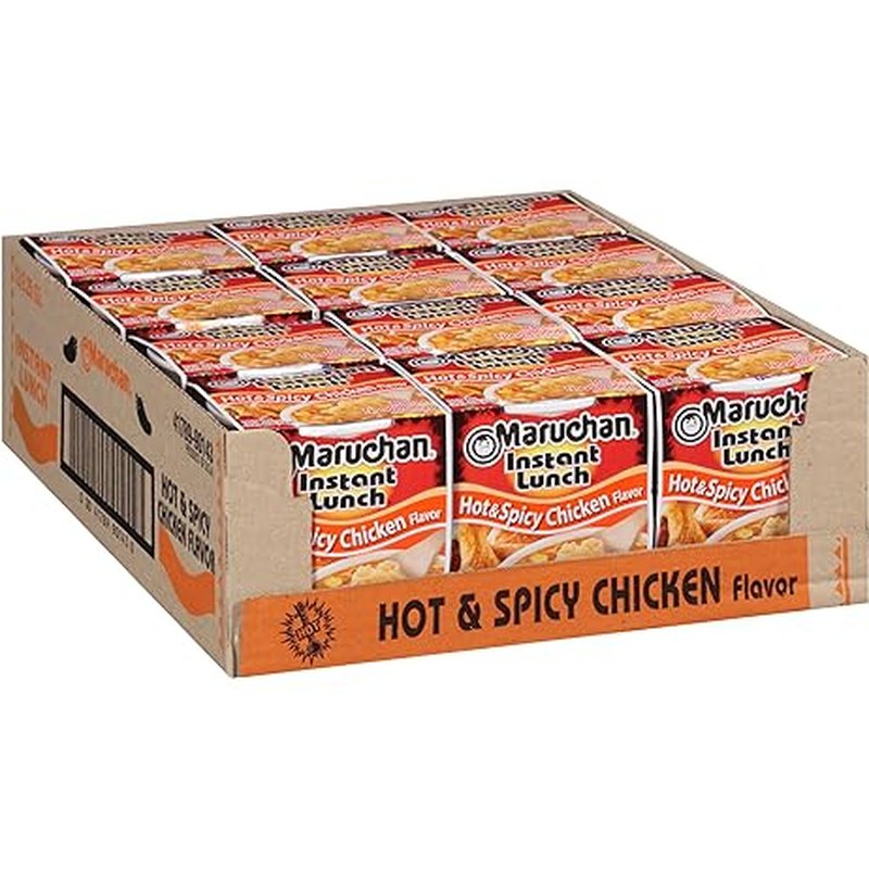 Maruchan Hot & Spicy Chicken Instant Ramen 2.25 oz wholesale grocery retail distribution