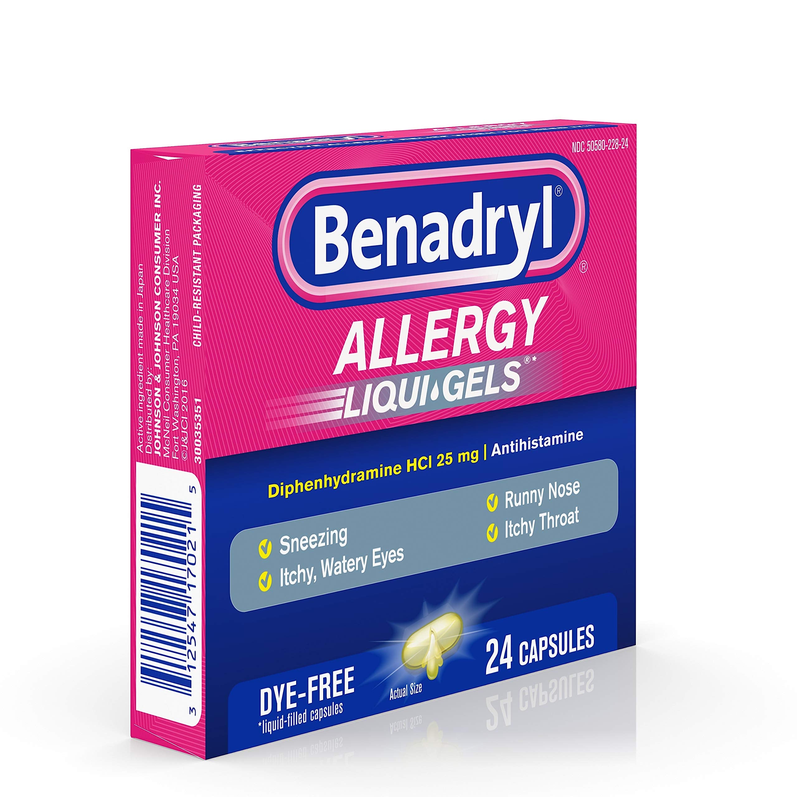 Benadryl Allergy 2Pk / 25 Ct
