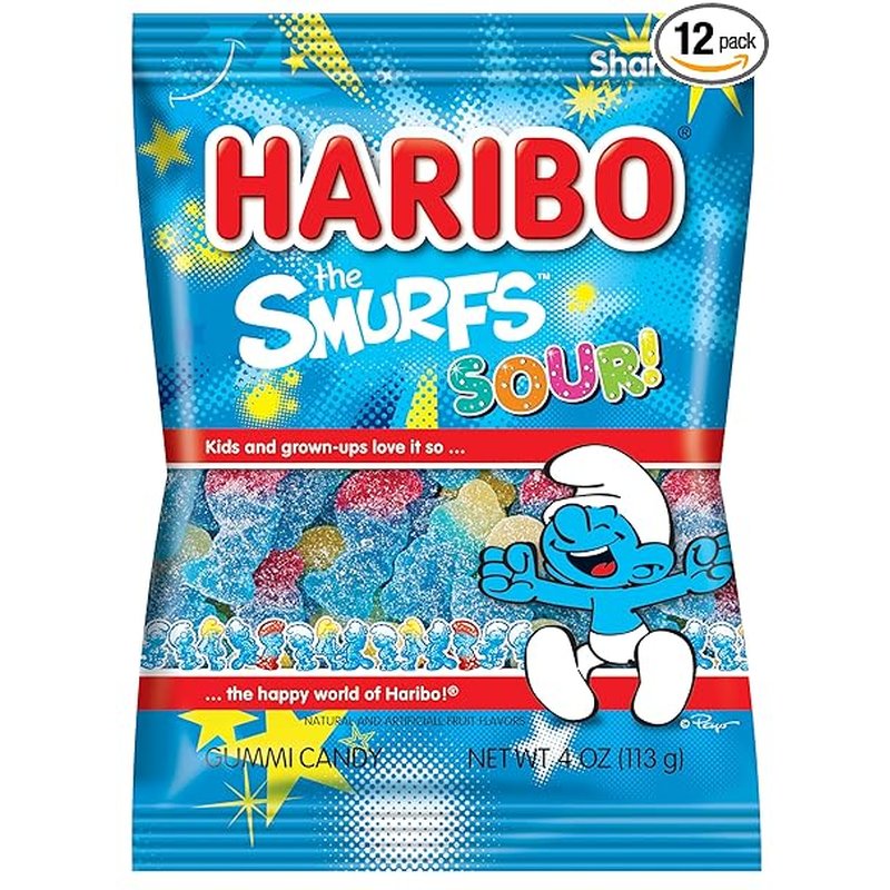 Haribo Sweet & Sour 4 Oz candy wholesale candy/snack retail distribution