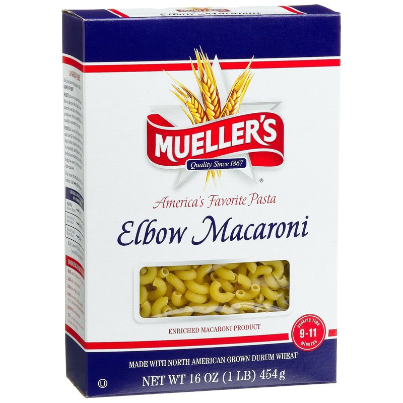 Mueller's Elbow Pasta Macaroni 16 Ounce wholesale grocery retail distribution
