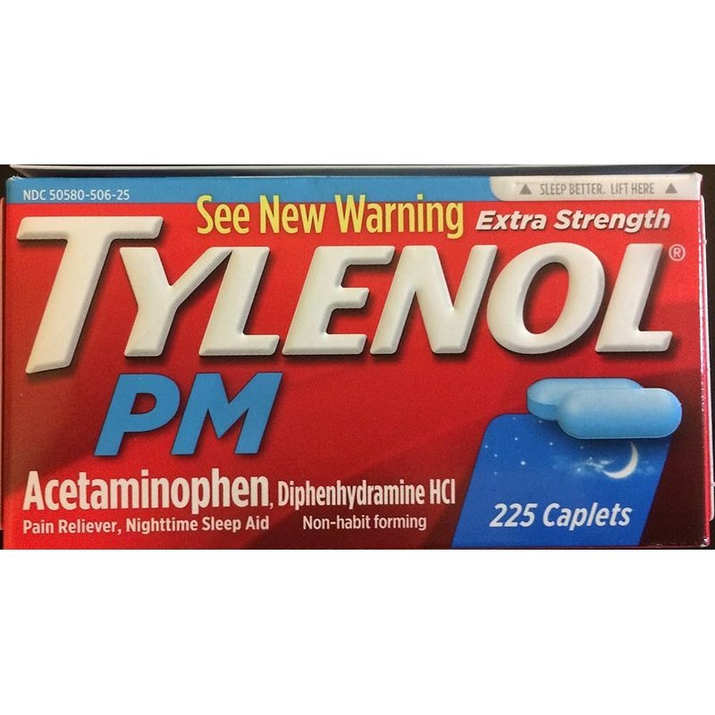 Tylenol PM Extra Strength Caplets 2 Pack 6 Count wholesale health&beauty retail distribution