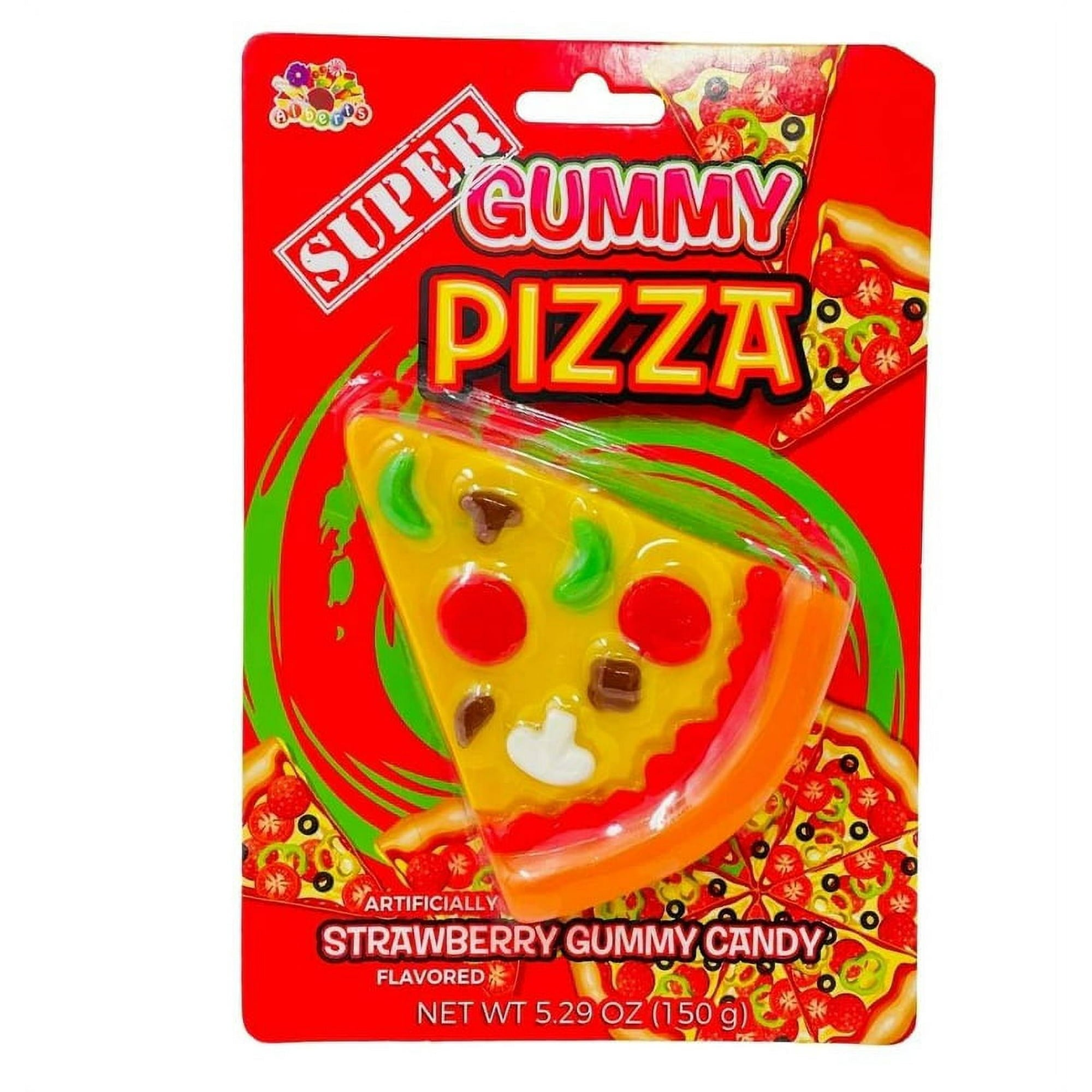 Alberts Super Gummy Pizza 5.29 Oz /12Ct