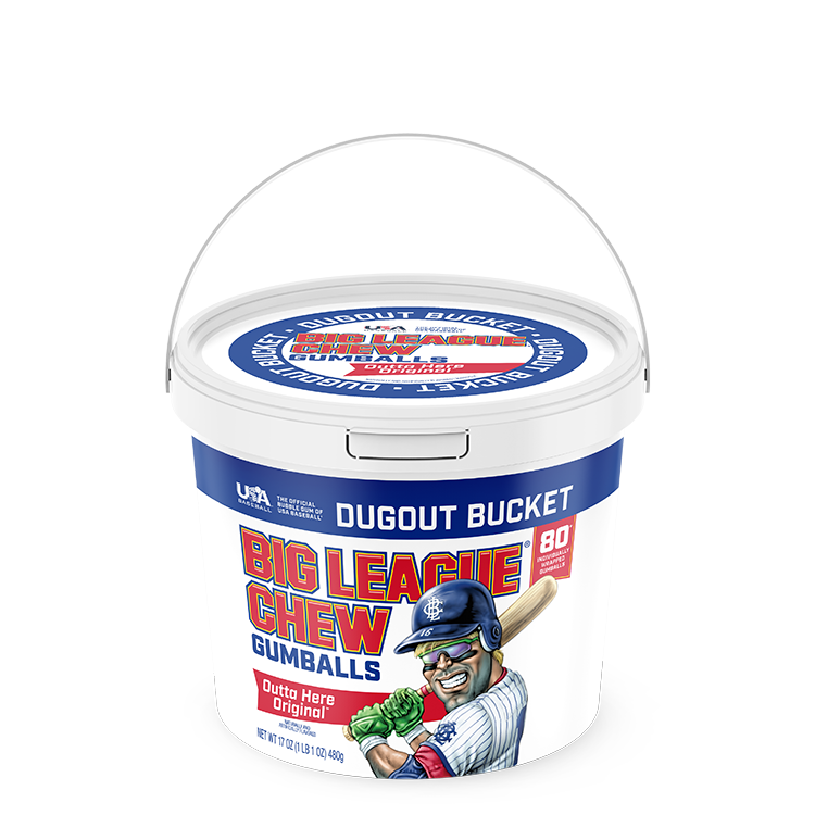 BIG LEAGUE CHEW ORIGINAL BUCKET 80 CT
