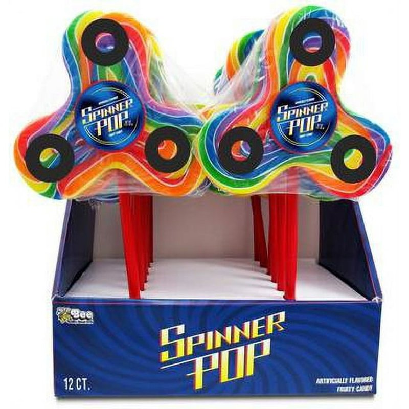 Bee Spinner Pops 3 oz 12 Count wholesale candy/snack retail distribution