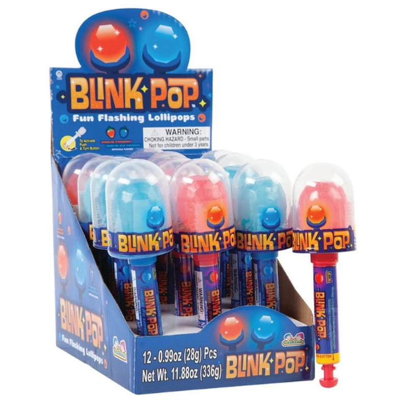 Blink Pop lollipop 12 count wholesale candy/snack retail distribution