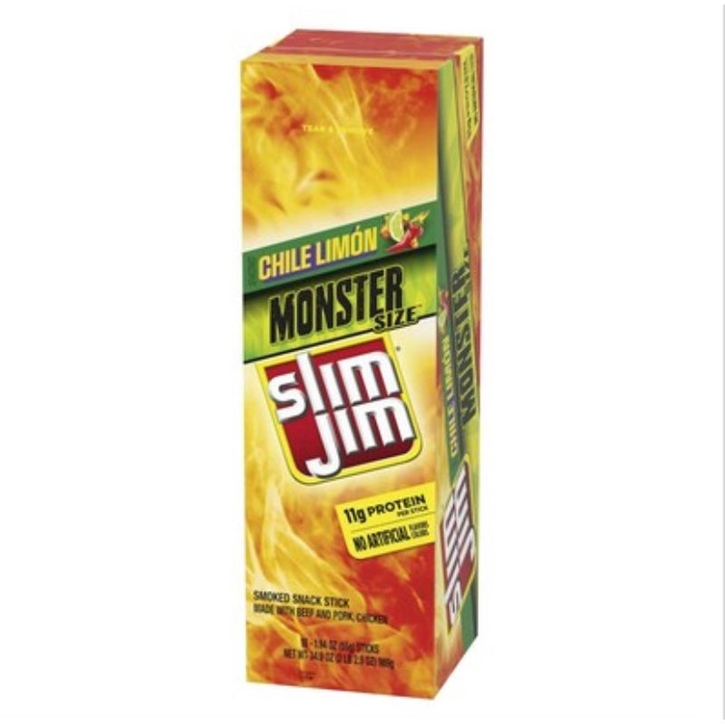 SJ Monster Texas Chili Snacks 1.94 Oz wholesale candy/snack retail distribution