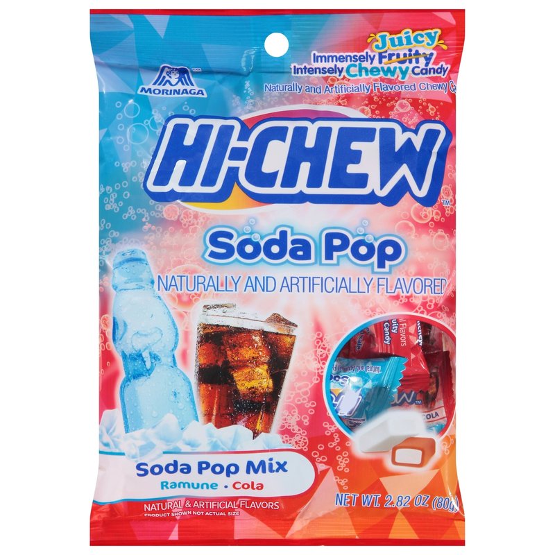Hi-Chew Soda Pop Flavor Candy 2.82 Oz wholesale candy/snack retail distribution