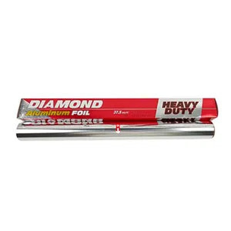 Diamond Aluminum Foil 25 Sq Ft Roll strong and durable wholesale household retail distribution