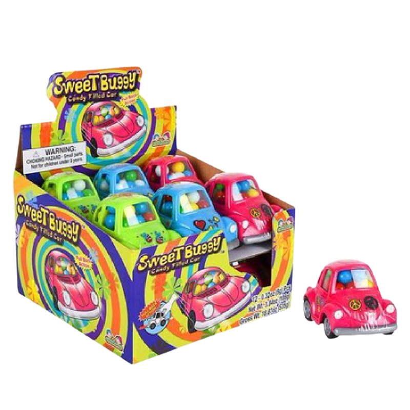 Sweet Buggy Candy 12 Count Box wholesale candy/snack retail distribution