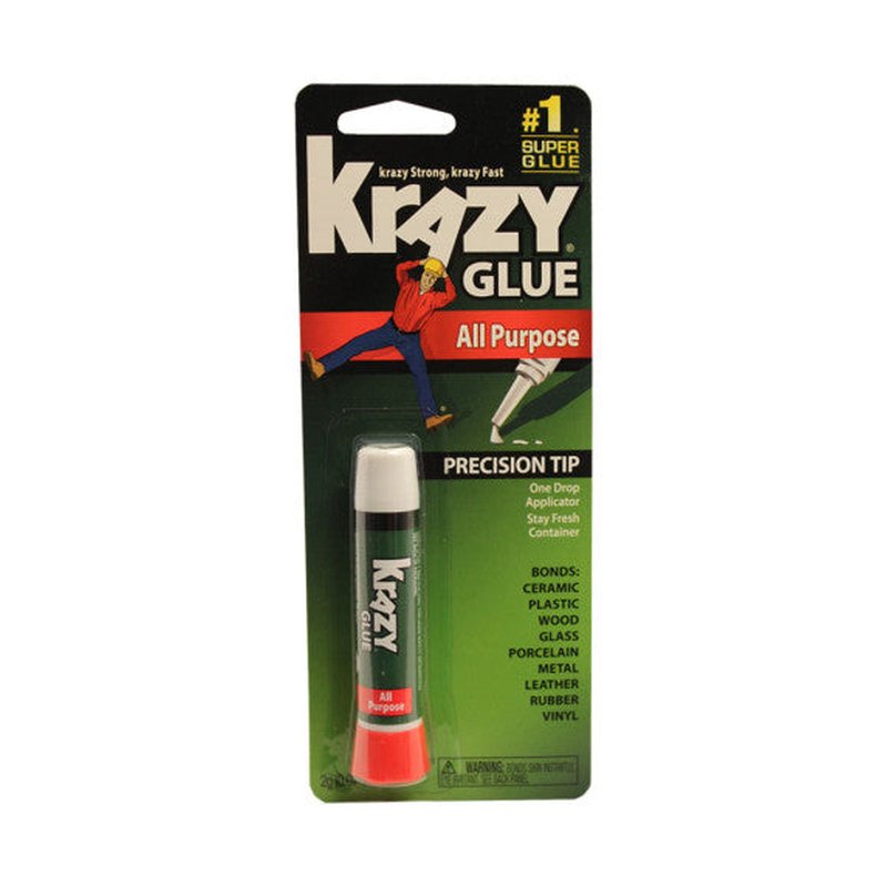 Krazy Glue Fast-Bonding Super Glue 1 ct wholesale adhesive retail distribution