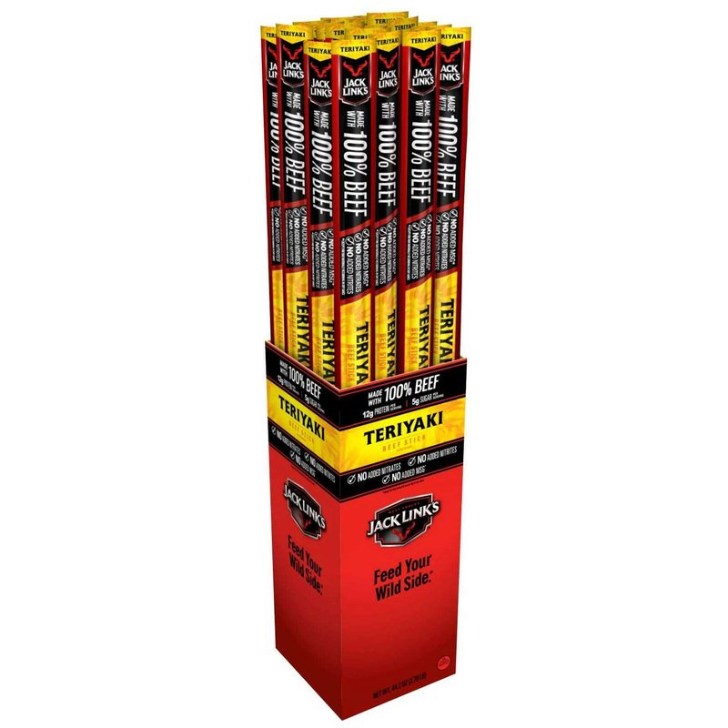 J/L All Beef Stix Original 1.84 Oz, 24 Count wholesale candy/snack retail distribution