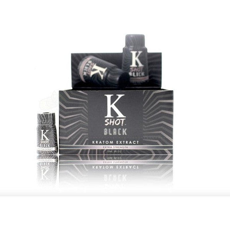 Southland Distribution K Shot Black Kratom Extract 12ct Box 10ml Bottles wholesale k shot black retail distribution