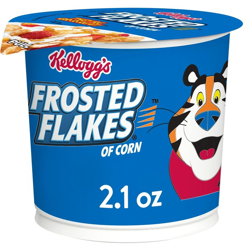 Kellogg's Frosted Flakes Cereal Cups 2.1 Oz 6 Count wholesale candy/snack retail distribution