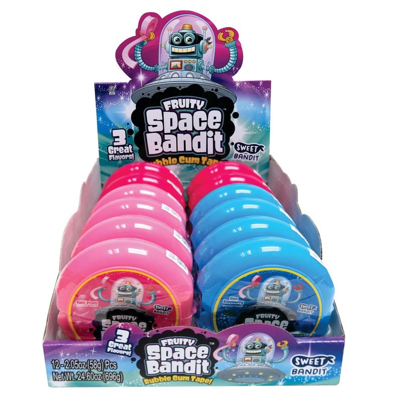Fruity Space Bandit Candy 12 Count wholesale candy/snack retail distribution