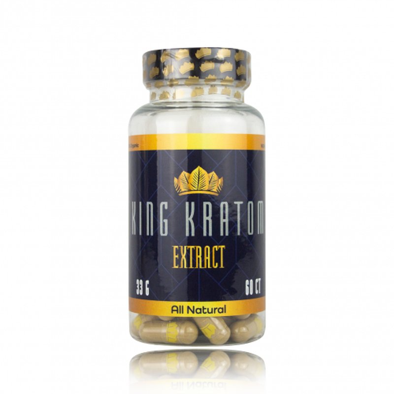 King Kratom Capsules 60CT premium herbal extract wholesale capsules retail distribution