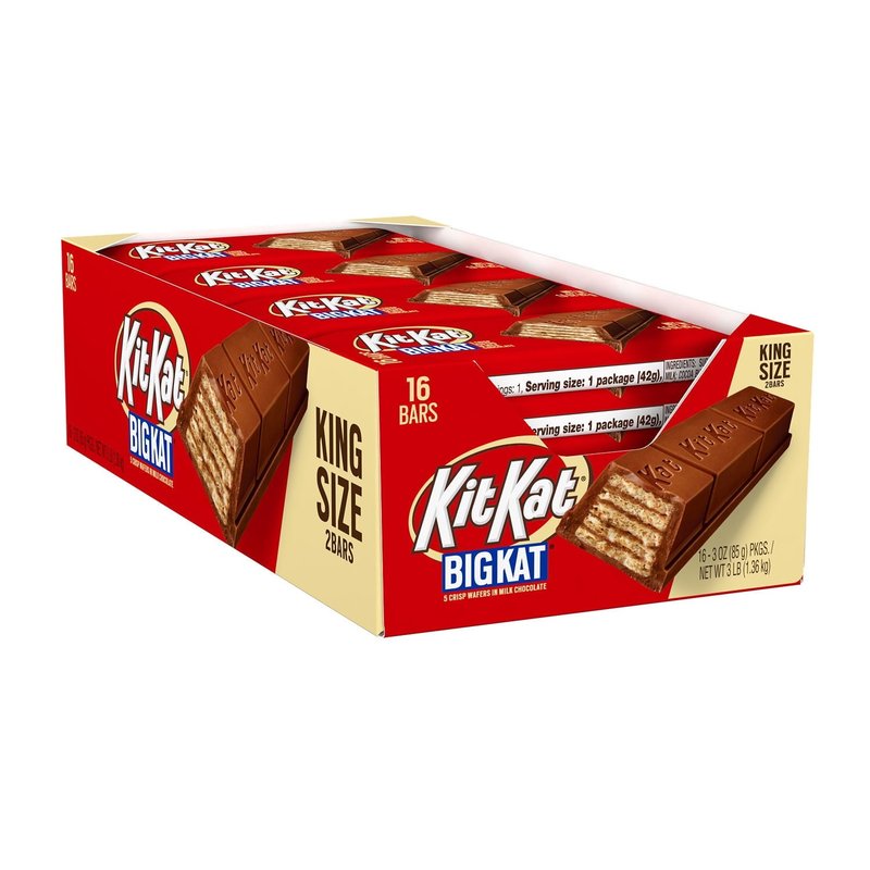 Hershey Kit Kat Big Kat King Size 16 Count wholesale candy/snack retail distribution