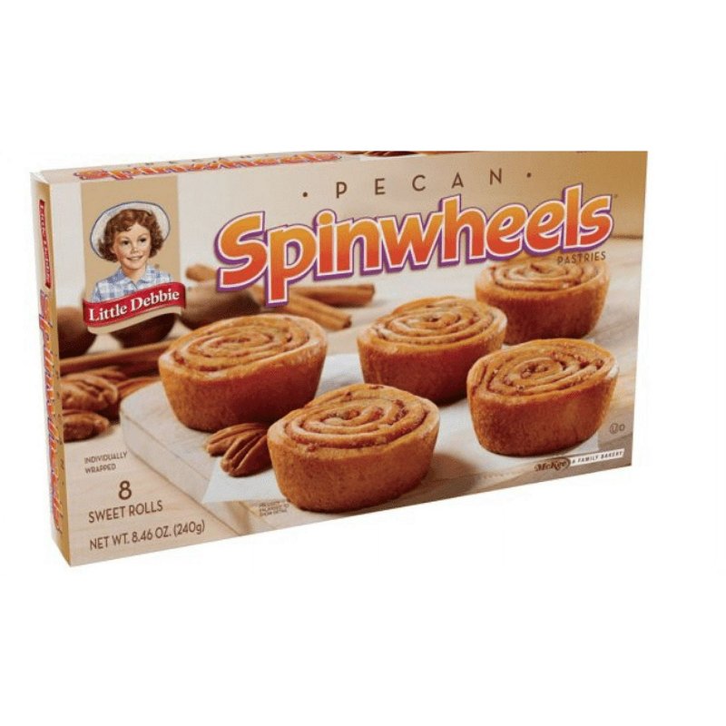 Little Debbie Pecan Spinwheels 8 Ct wholesale candy/snack retail distribution