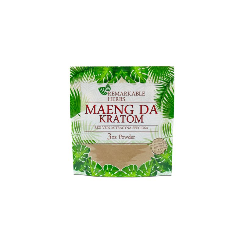 REM Herb Kratom Powder 3oz 25 Bag Pack wholesale premium herbal supplement for retail distribution