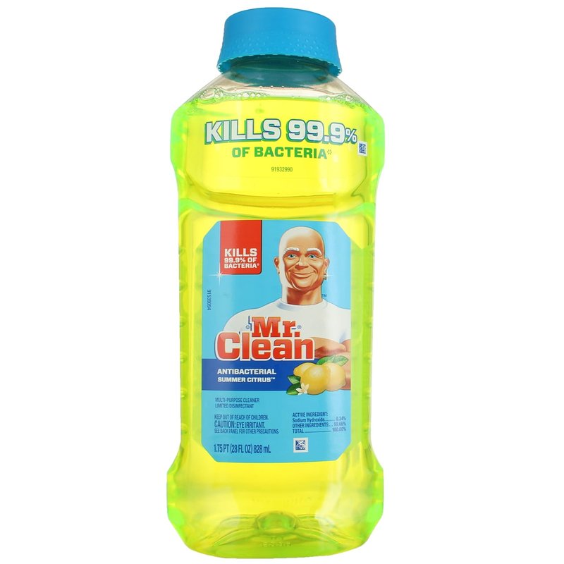 Mr. Clean Multi-Surface Antibacterial Cleaner Summer Citrus 28 oz wholesale household retail distribution
